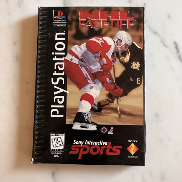 NHL FaceOff (Sony PlayStation 1, 1995) - Picture 1 of 3